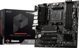 MSI B550M PRO VDH WIFI (Socket AM4) AMD B550 MATX DDR4 Wi Fi 6 MSI B550M PRO VDH WIFI (Socket AM4) AMD B550 MATX DDR4 Wi Fi 6