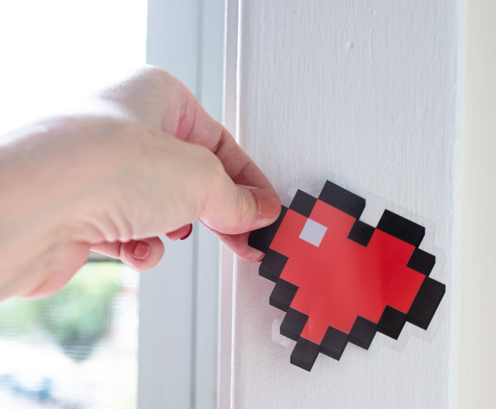 Alt View 3. Paladone - Minecraft Characters Removable Vinyl Stickers | 4 Sheets, 19 Decals - Green.