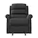 Front. ProLounger - Lameur Left Handed Stitch-Tufted Rocker Recliner - Dark Gray.