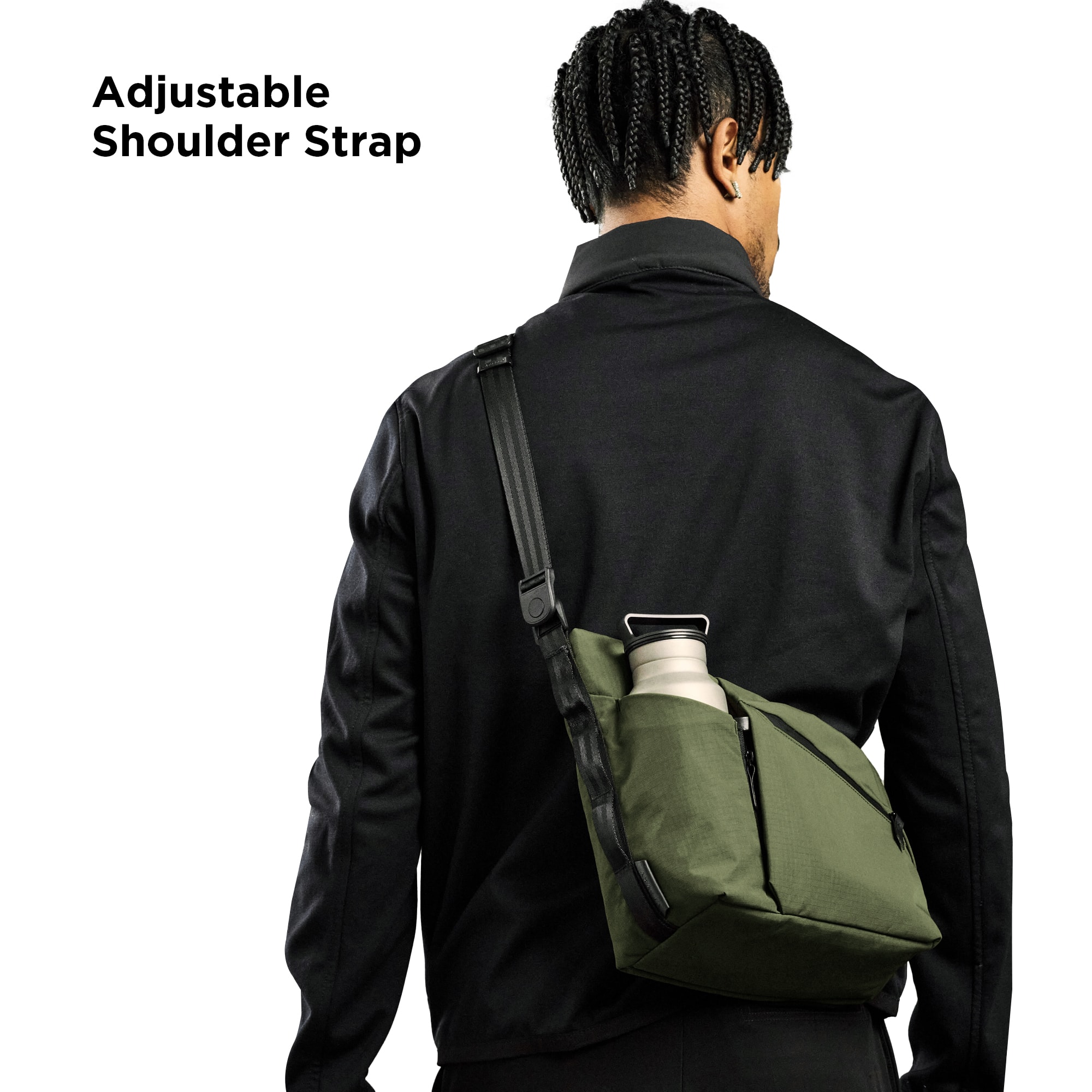 ALPAKA Flow Satchel 4L Crossbody Bag, Water Resistant Shoulder Bag
