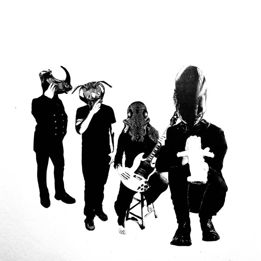 Front. Like Drones In Honey [LP].