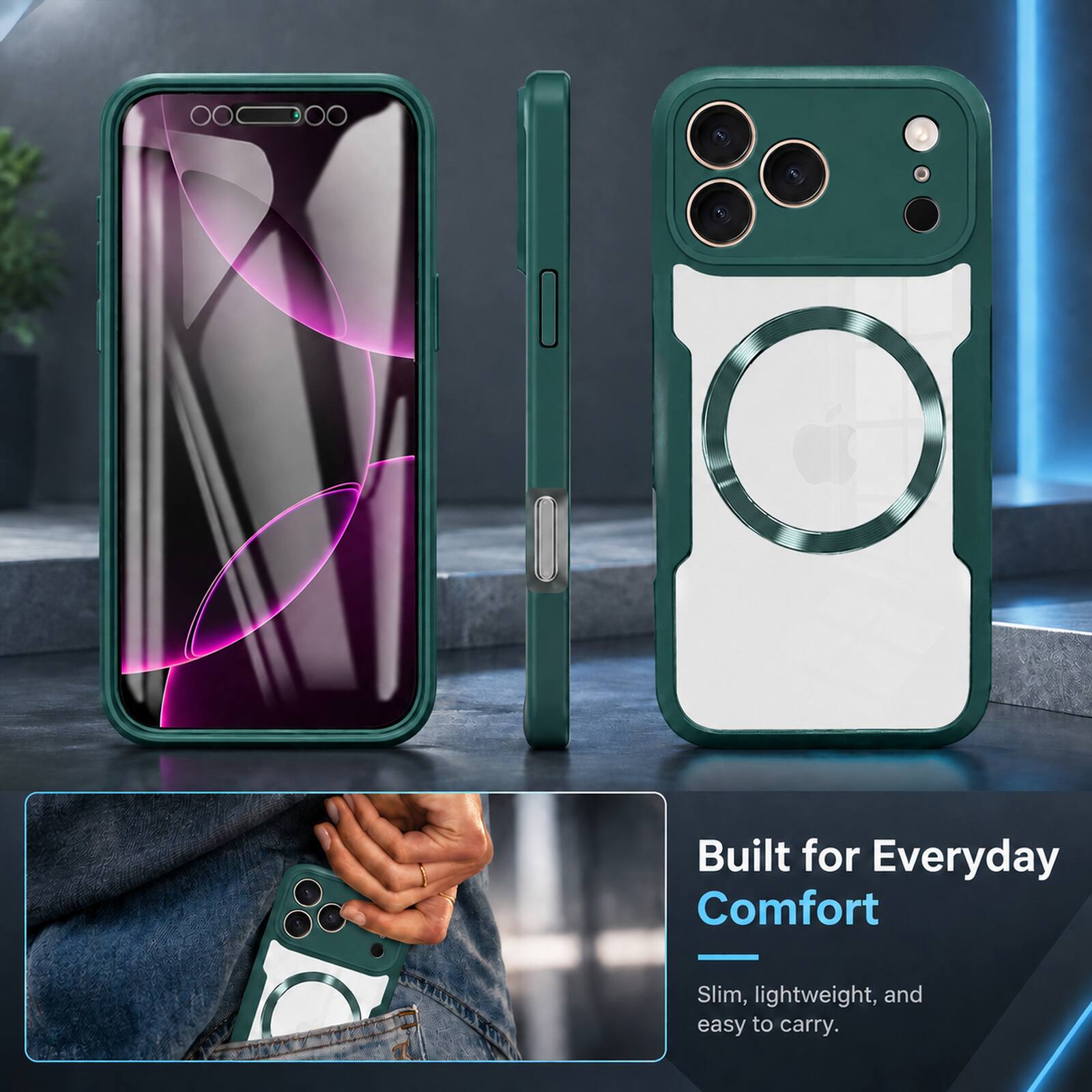 Built for Everyday Comfort

Slim, lightweight, and easy to carry.