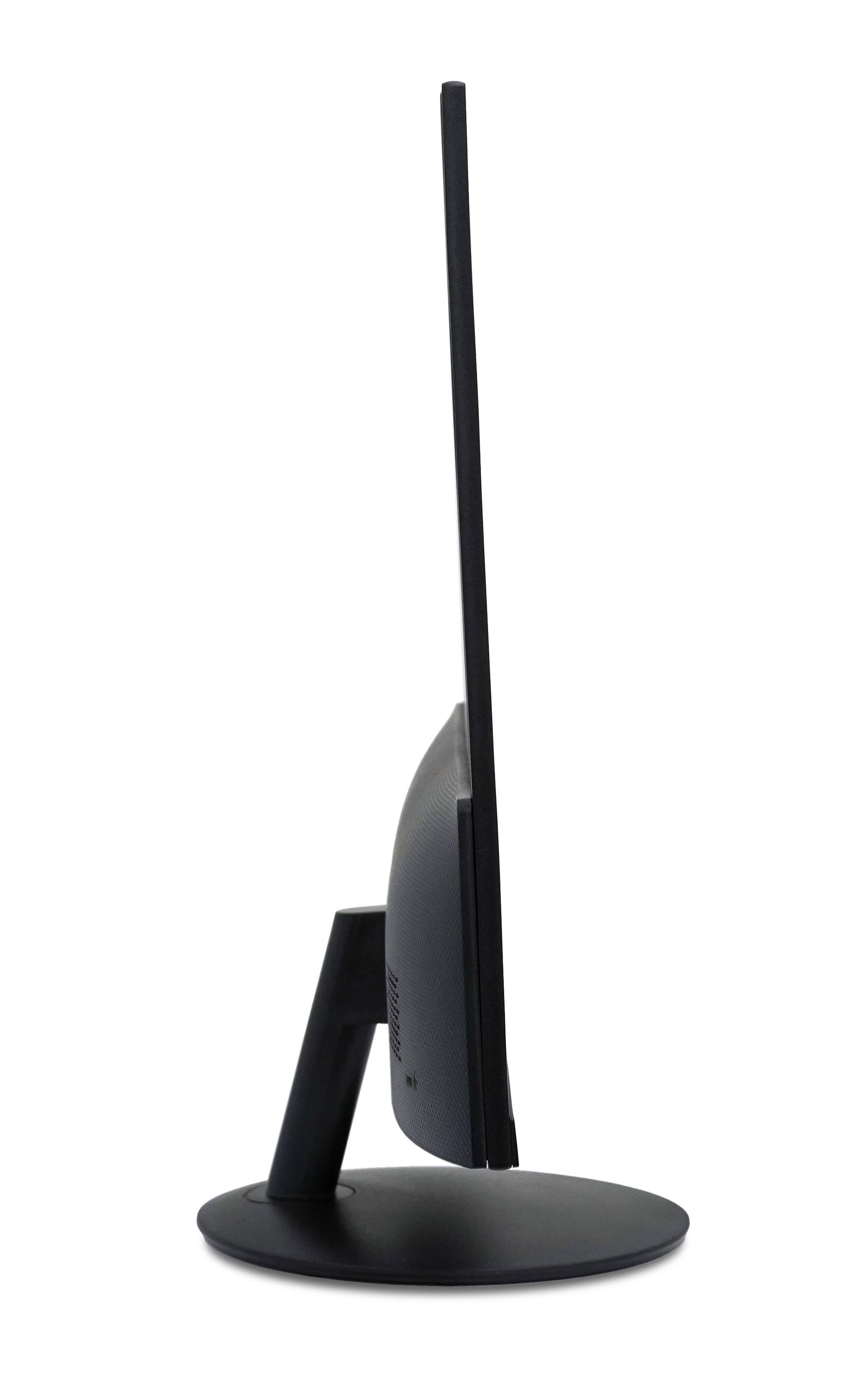 Back. Acer - Acer AOPEN 32SA2Q Abi 31.5" FHD IPS 75Hz 1ms 300 Nits Widescreen Ultra-Thin Monitor - Black.