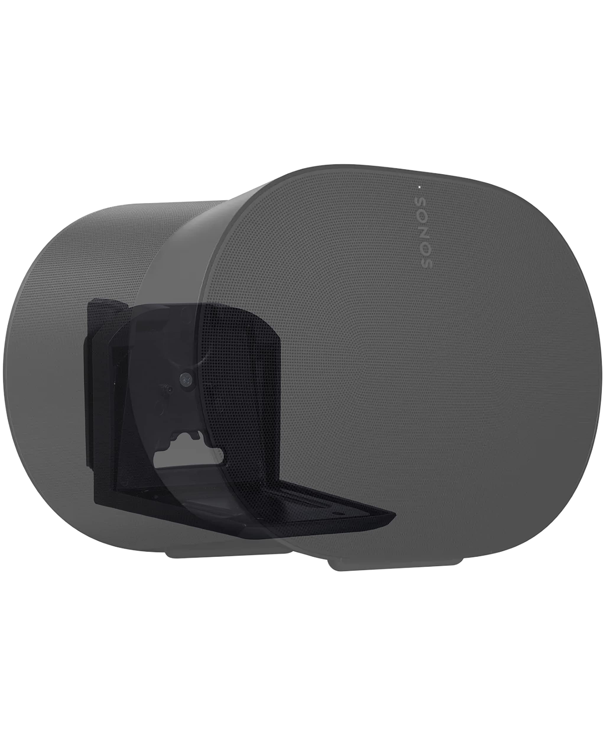 Alt View 4. Sanus - Sanus Adjustable Speaker Wall Mounts for Sonos Era 300 - Pair (Black) - Black.