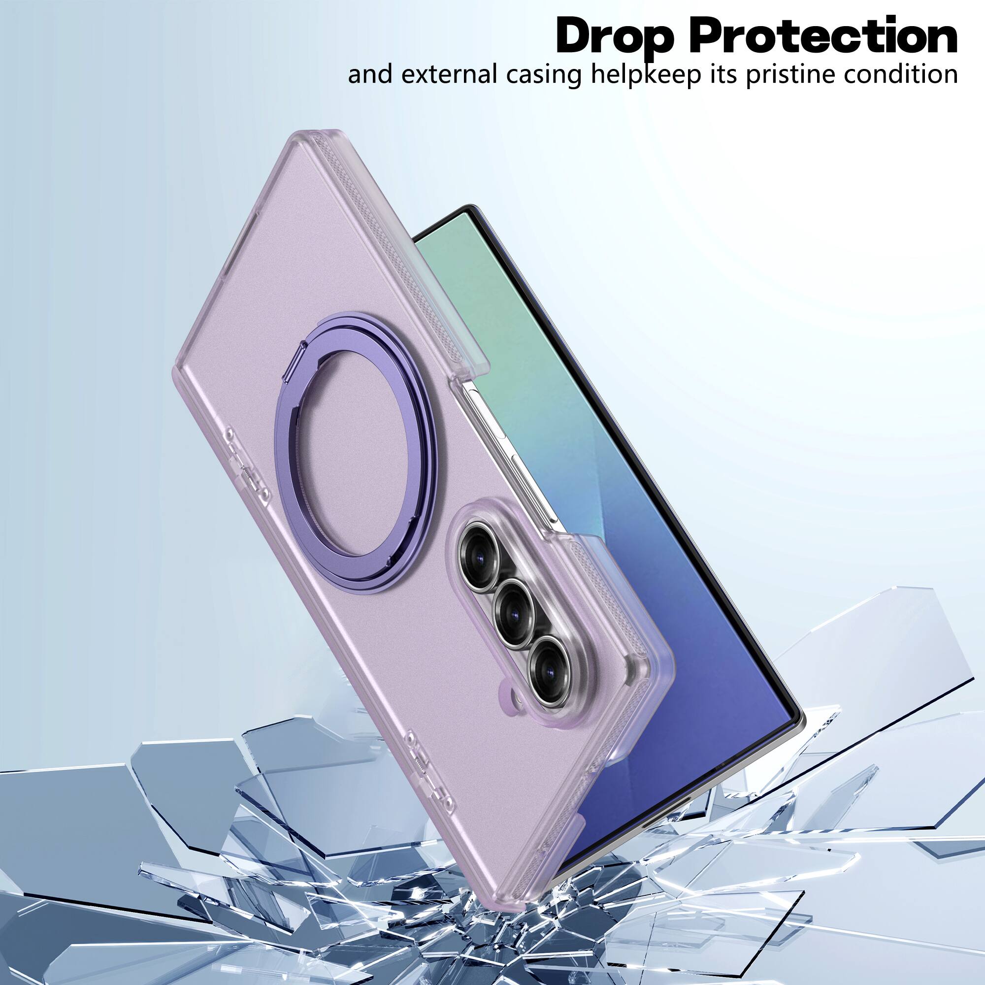 Drop Protection and external casing help keep its pristine condition