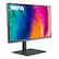 Angle. BenQ - AQCOLOR PD2706U Designer 27" IPS LED 4K UHD 95% P3 HDR400 Monitor (HDMI/DP/USB-C 90W) - Metallic gray.