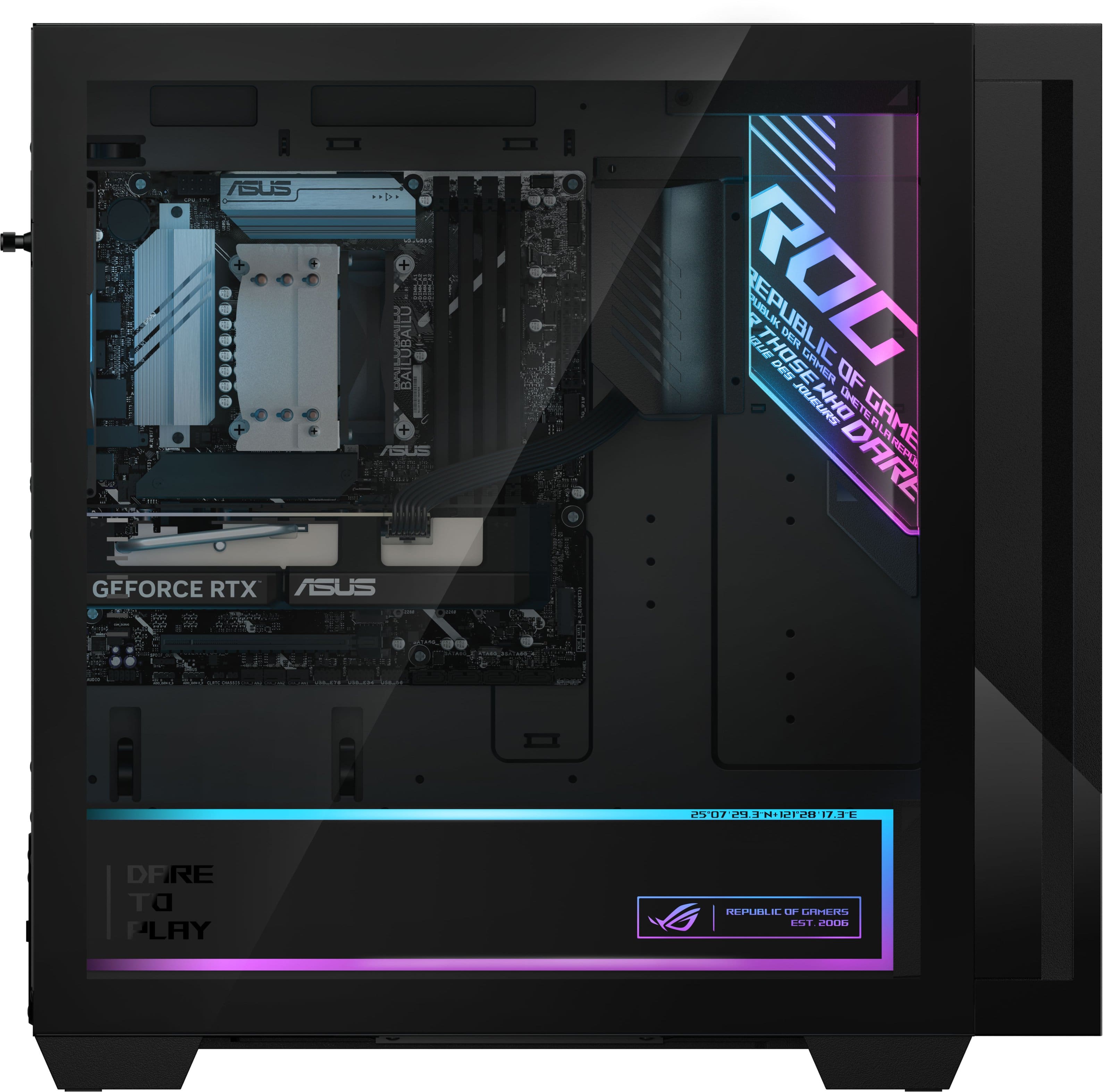 ASUS - GFORCE RTX - ASUS ROC REPUBLIC OF GAMERS - DARE TO PLAY
