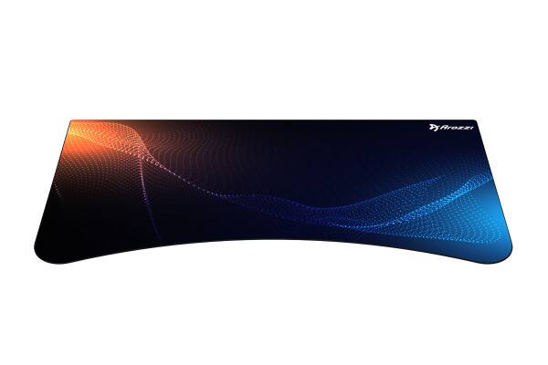 Front. Arozzi - Arozzi Arena Full-Surface, Interchangeable, Water-Resistant, and Washable Mouse Pad with Stitched Edges - D008 - Black.