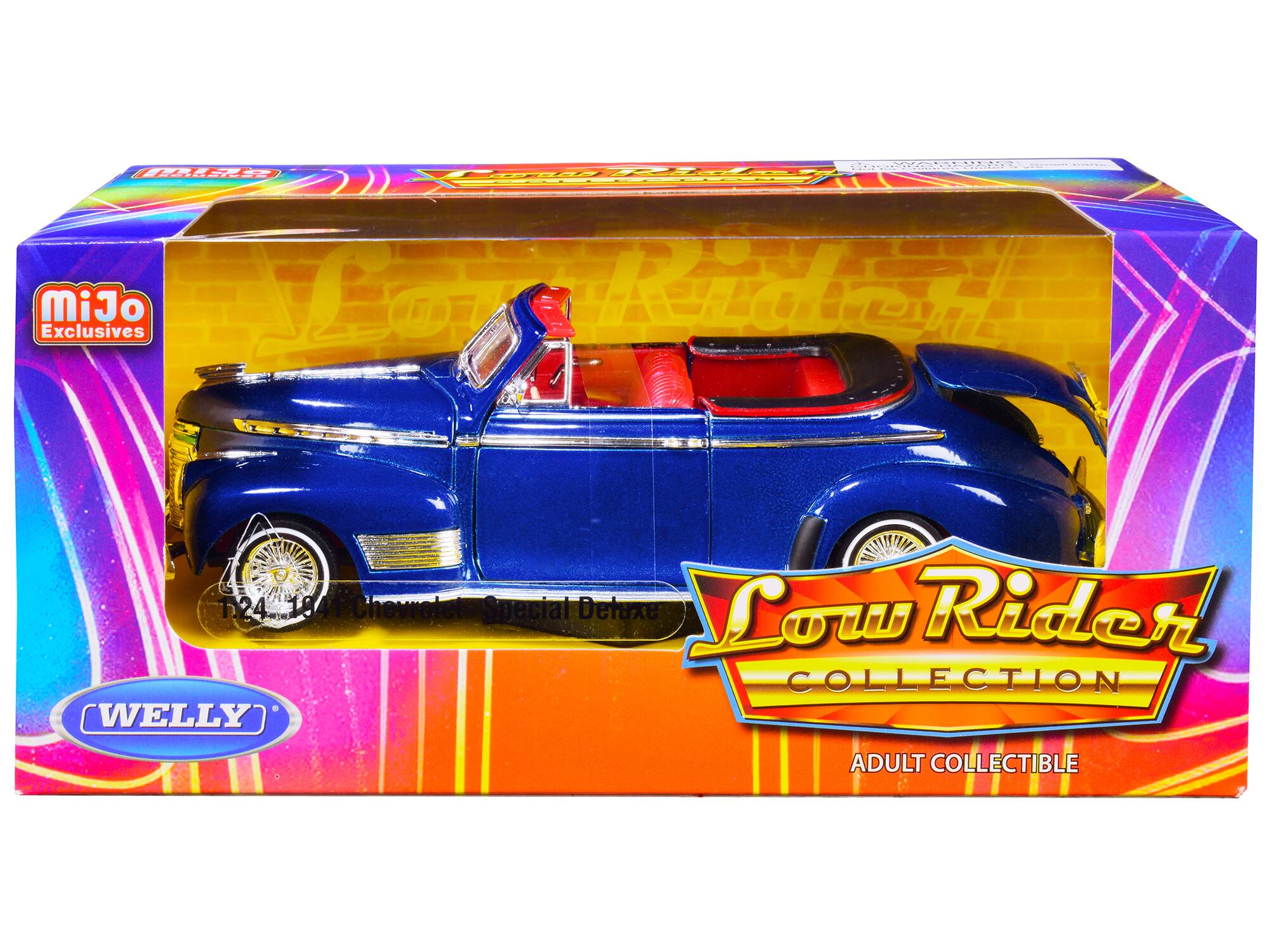 L o MiJo Exclusives L 1.24 1941 F Chevretet Special Deluxe Low Rider COLLECTION WELLY ADULT COLLECTIBLE