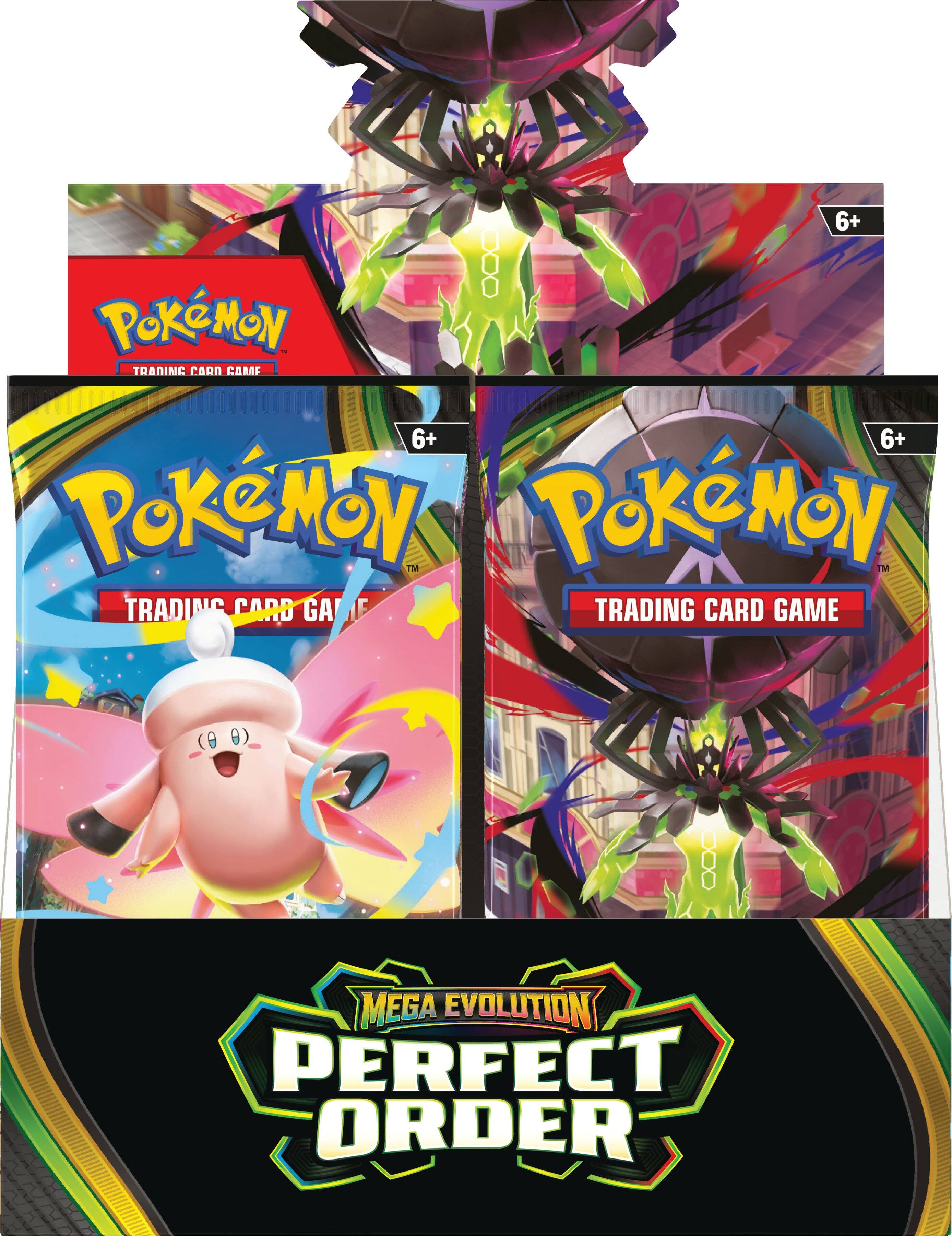 6+ Pokémon Trading Card Game  
6+ Pokémon Trading Card Game  
Mega Evolution Perfect Order