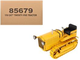 CAT Caterpillar Twenty Five Tractor "Vintage" Series 1/16 Diecast Model by Diecast Masters - Yellow