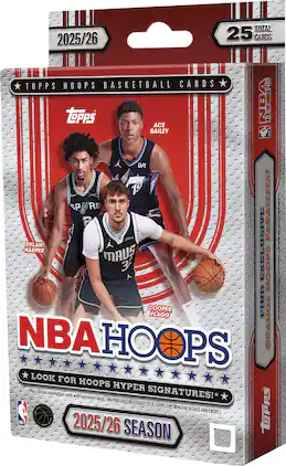 2025-2026 Topps Hoops Basketball Hanger Pack