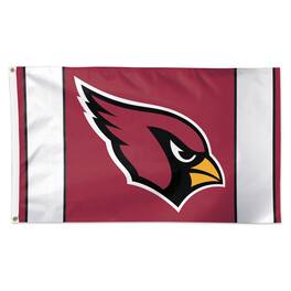 WinCraft - Arizona Cardinals 3' x 5' Vertical Stripes Deluxe Single-Sided Flag - Multicolor