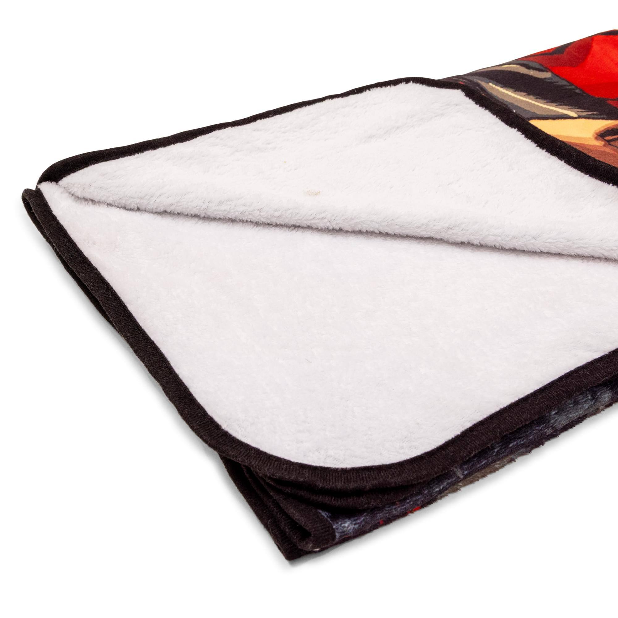 Alt View 10. Surreal Entertainment - Marvel Deadpool Arms Crossed Fleece Throw Blanket | 45 x 60 Inches - Multi-Colored.