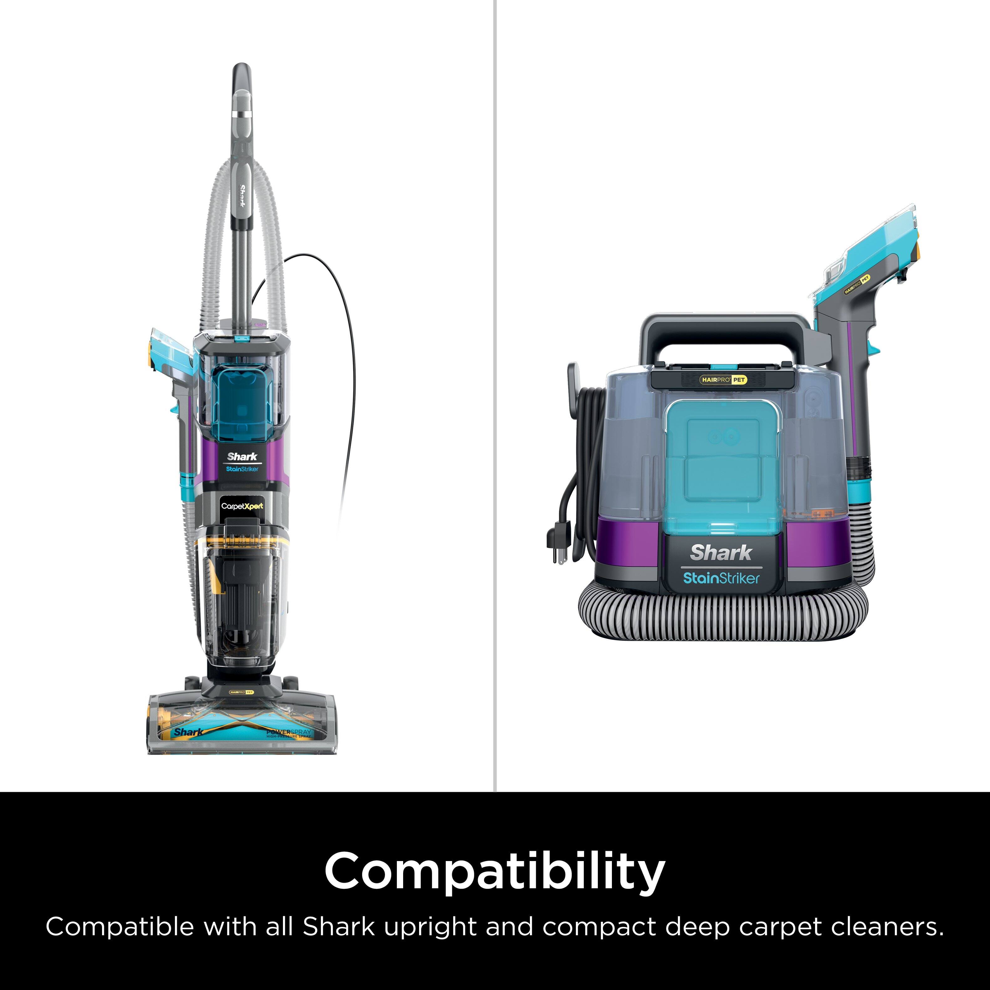 Compatibility: Compatible with all Shark upright and compact deep carpet cleaners.