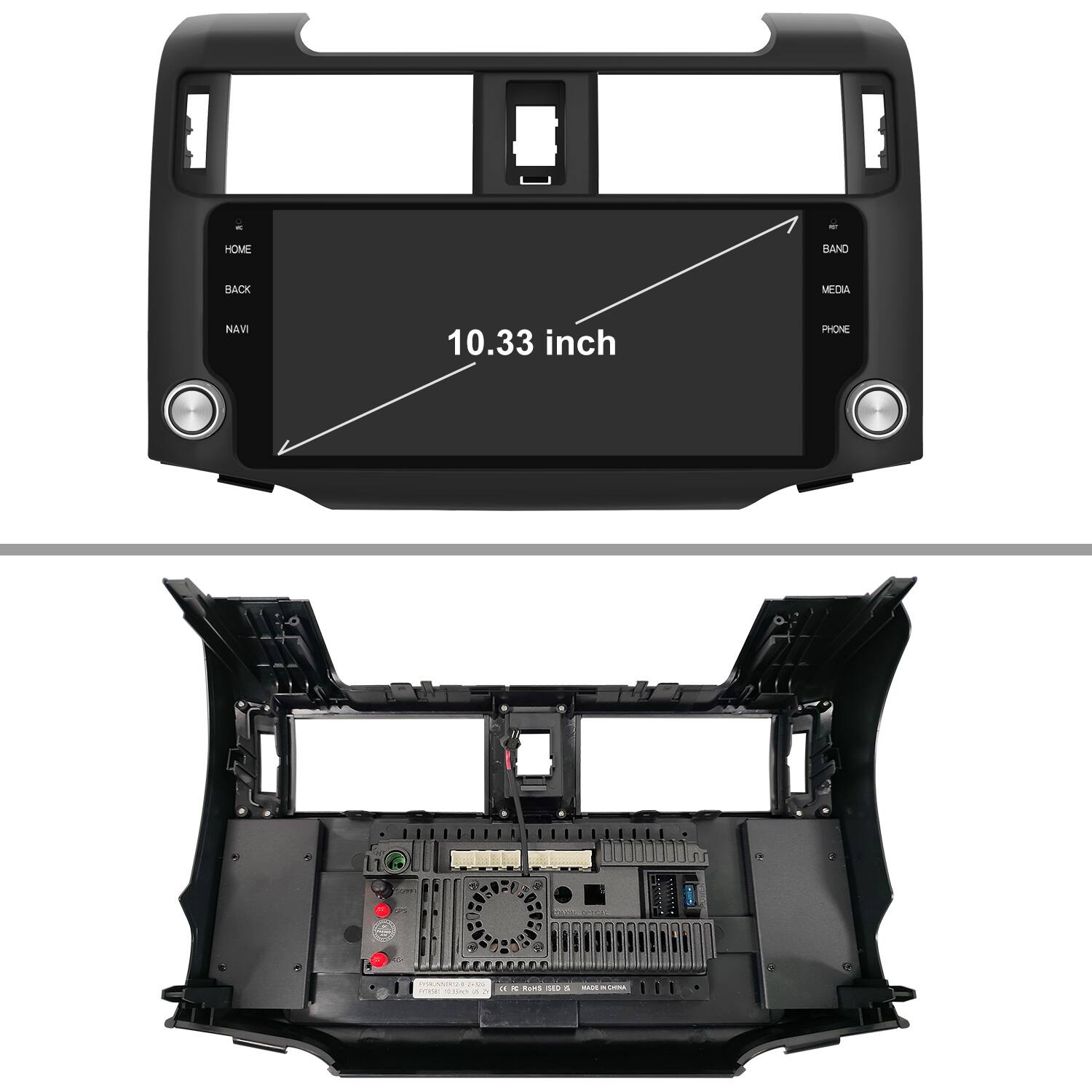 HOME BAND BACK MEDRA NAVI 10.33 inch PHONE