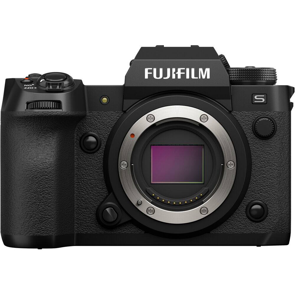 Alt View 1. Fujifilm - Fujifilm - X-H2S Mirrorless Camera (16756924) + 4K Monitor + Rode Mic + More.