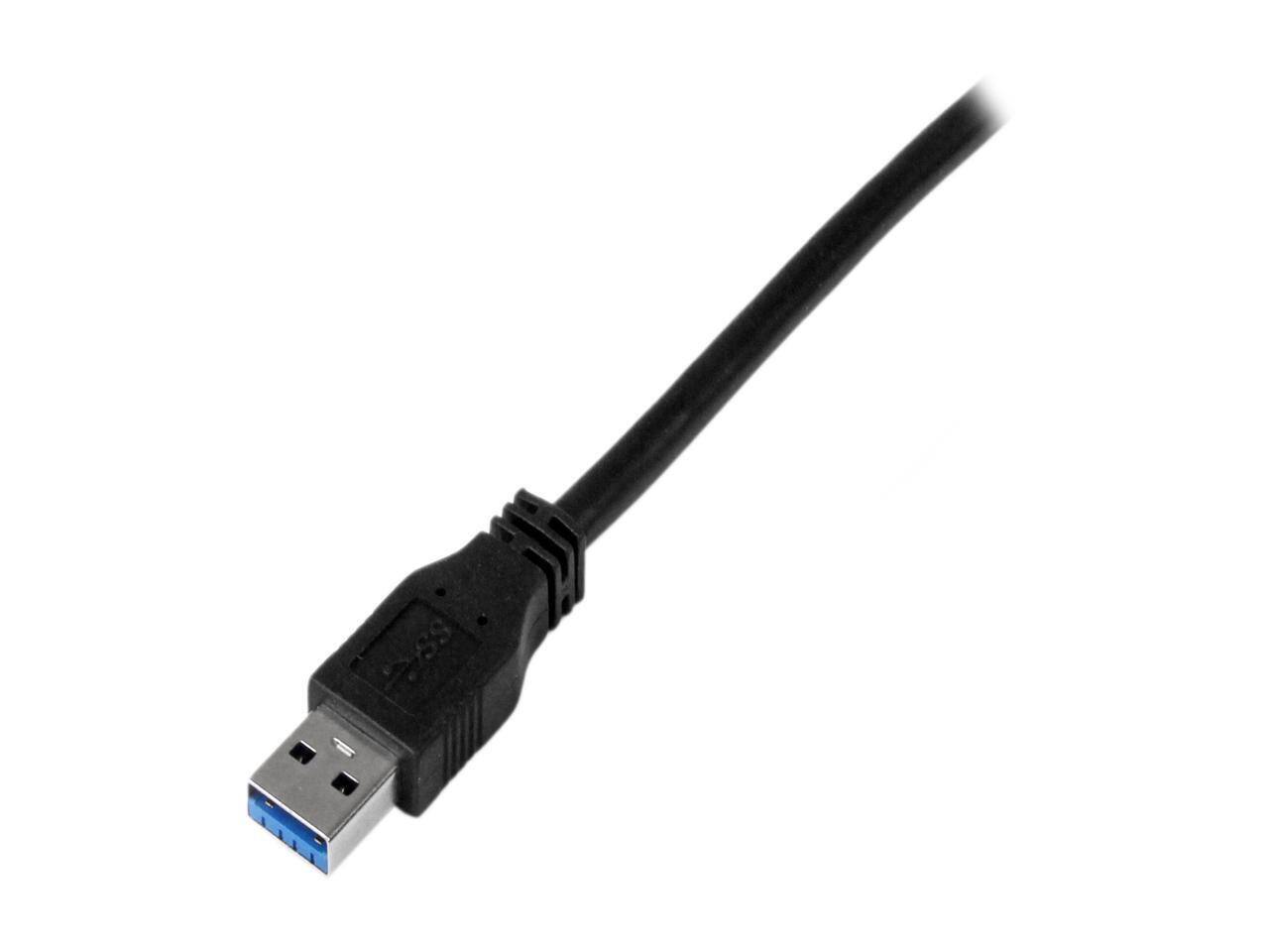 Alt View 1. StarTech.com - StarTech.com 1m Certified SuperSpeed USB 3.0 A to B Cable - M/M.