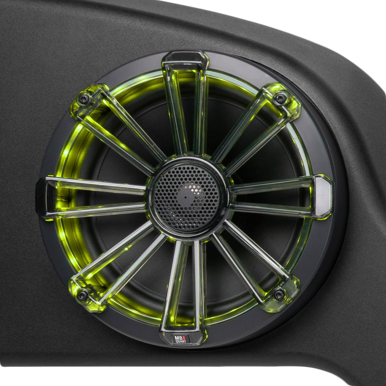 Alt View 23. MB Quart - Tuned 8" Coaxial Car Speakers with Composite Polypropylene Cones (Pair) - Black.