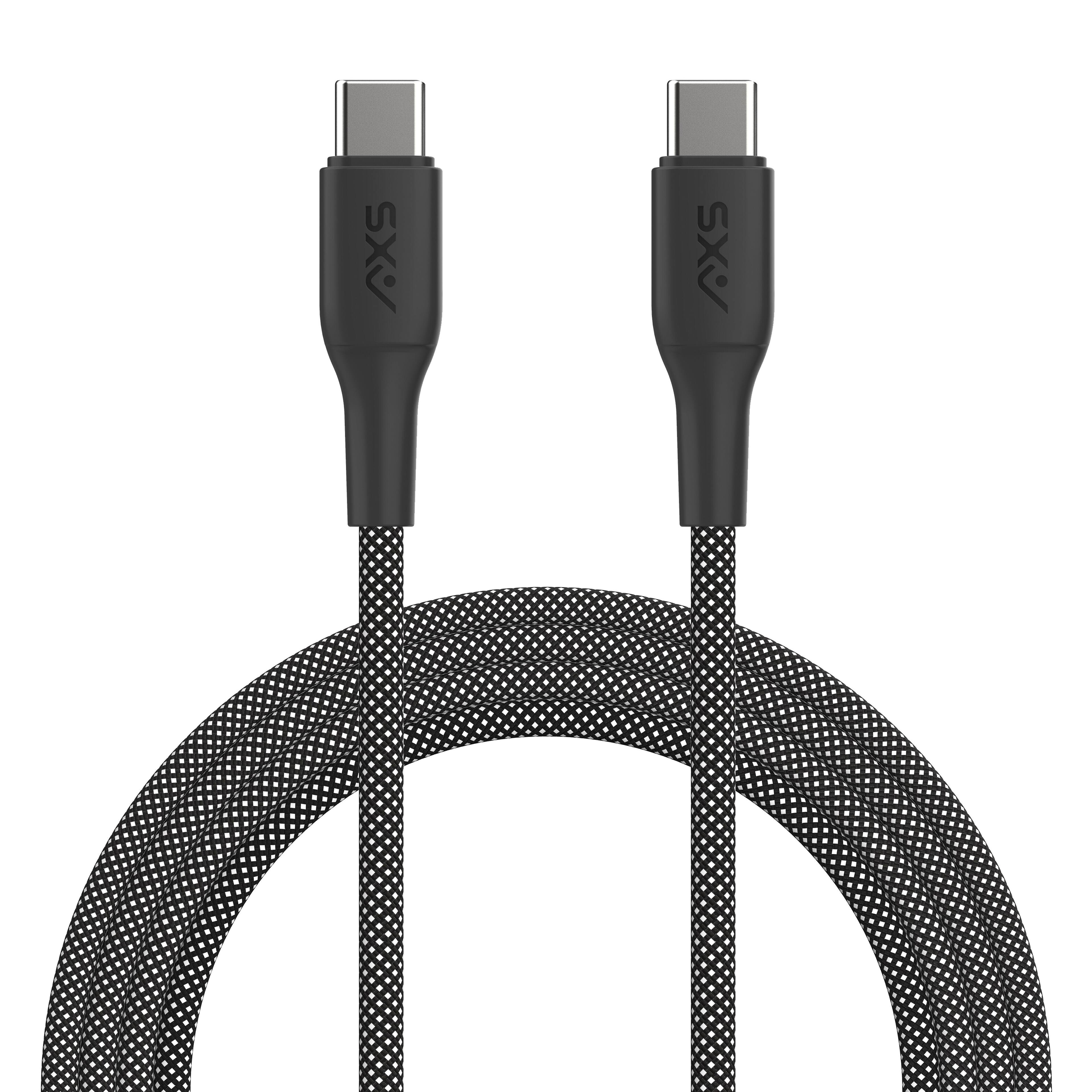 Front. AXS - USB-C to USB-C Braided Cable.