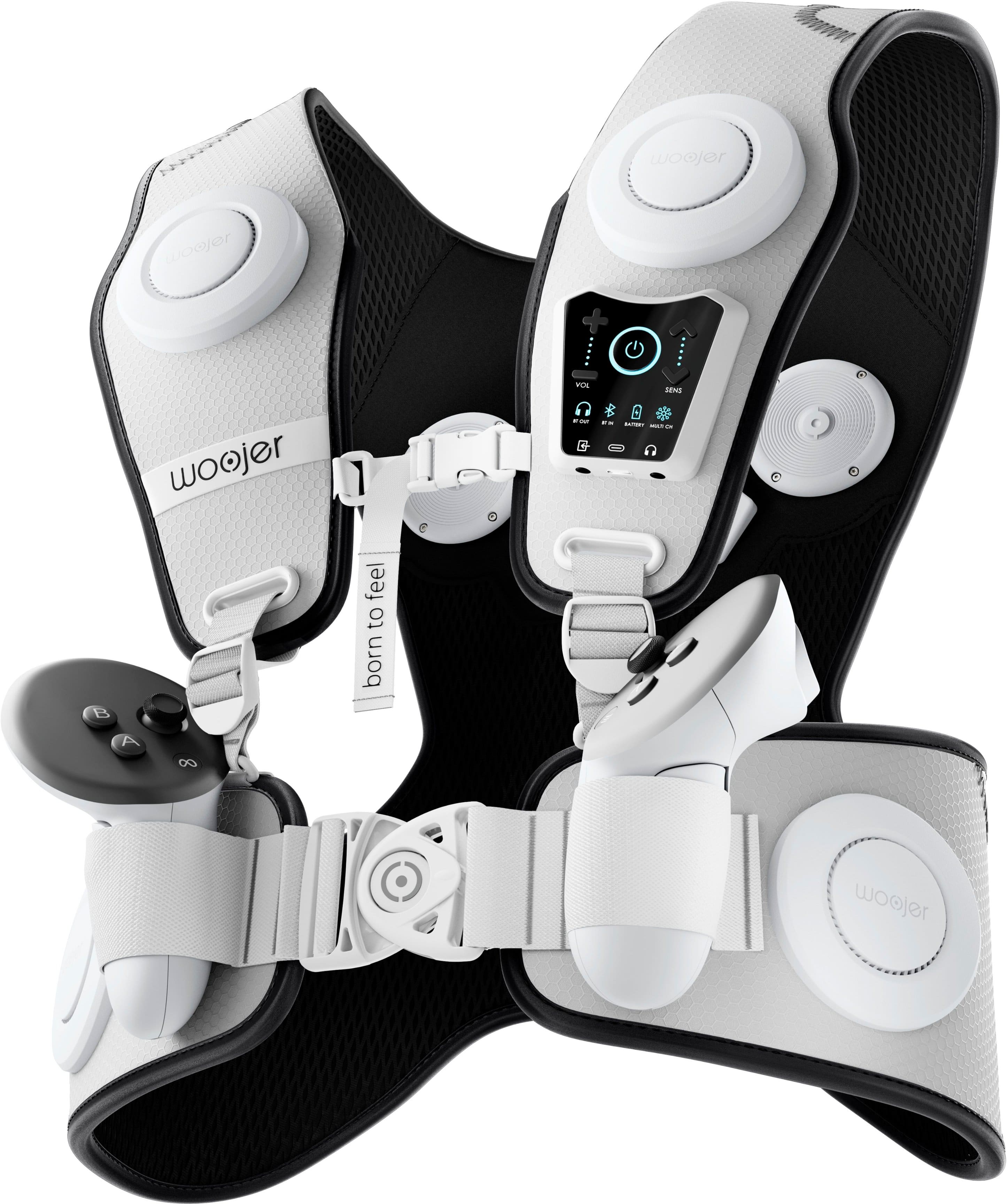 The text on the image reads "woojer woojer woojer PS".