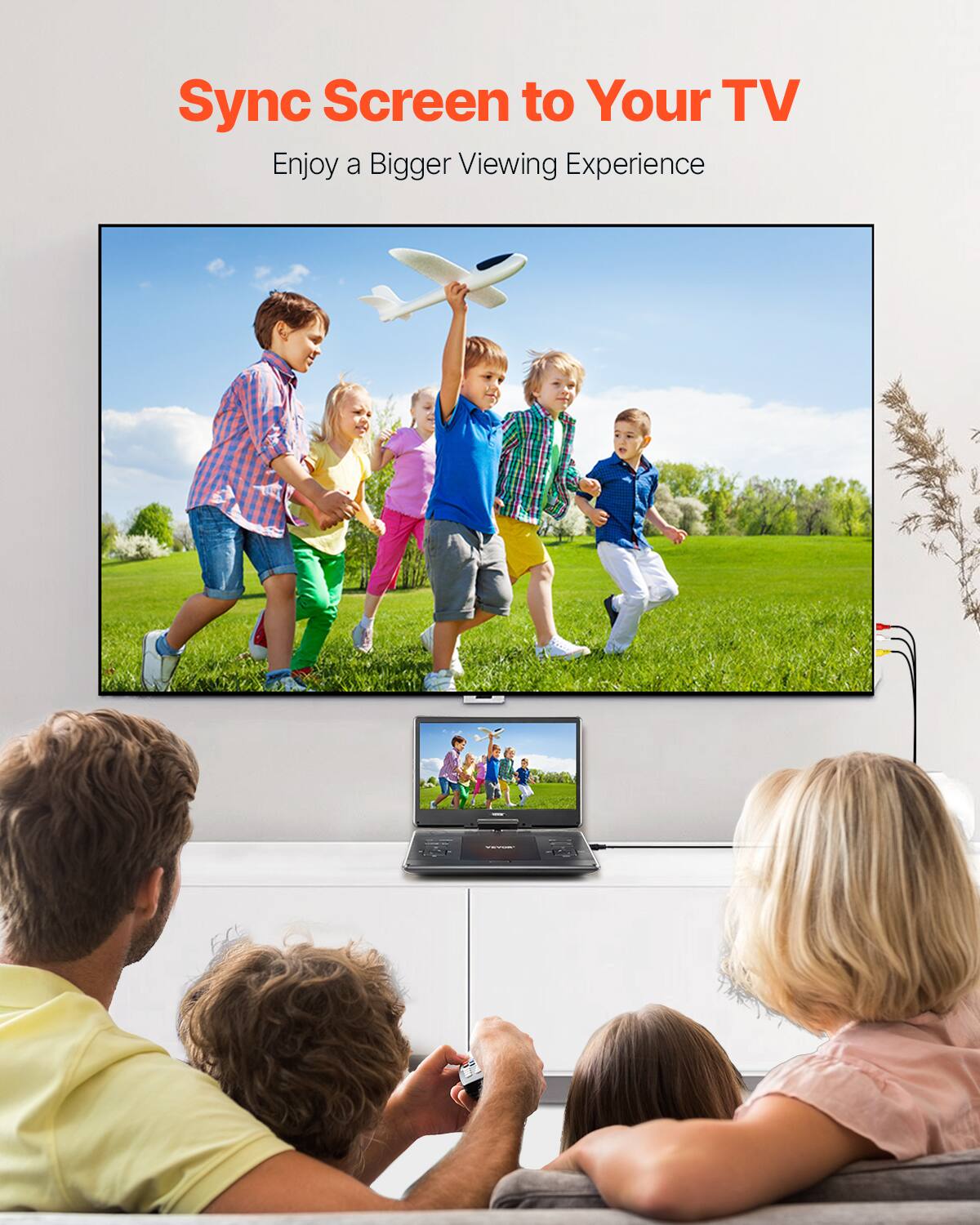 Sync Screen to Your TV  
Enjoy a Bigger Viewing Experience