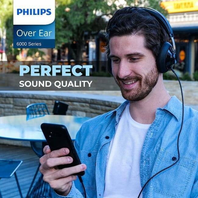 PHILIPS Over Ear 6000 Series  
PERFECT SOUND QUALITY