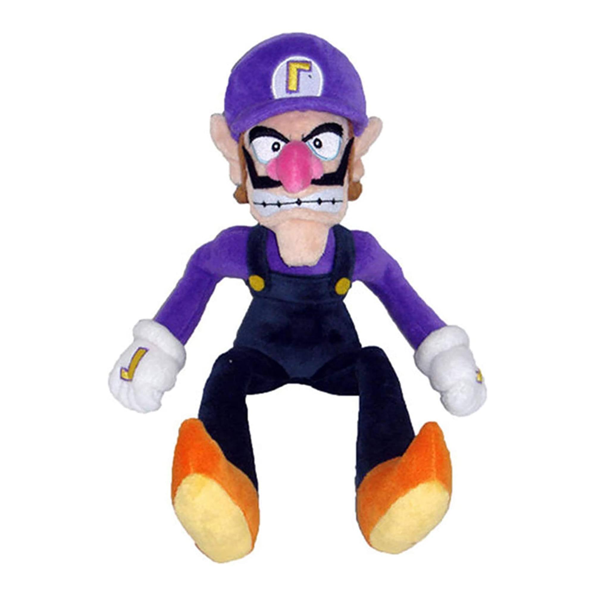 Alt View 1. Little Buddy - Super Mario All Star Collection 13 Inch Plush | Waluigi - Purple.