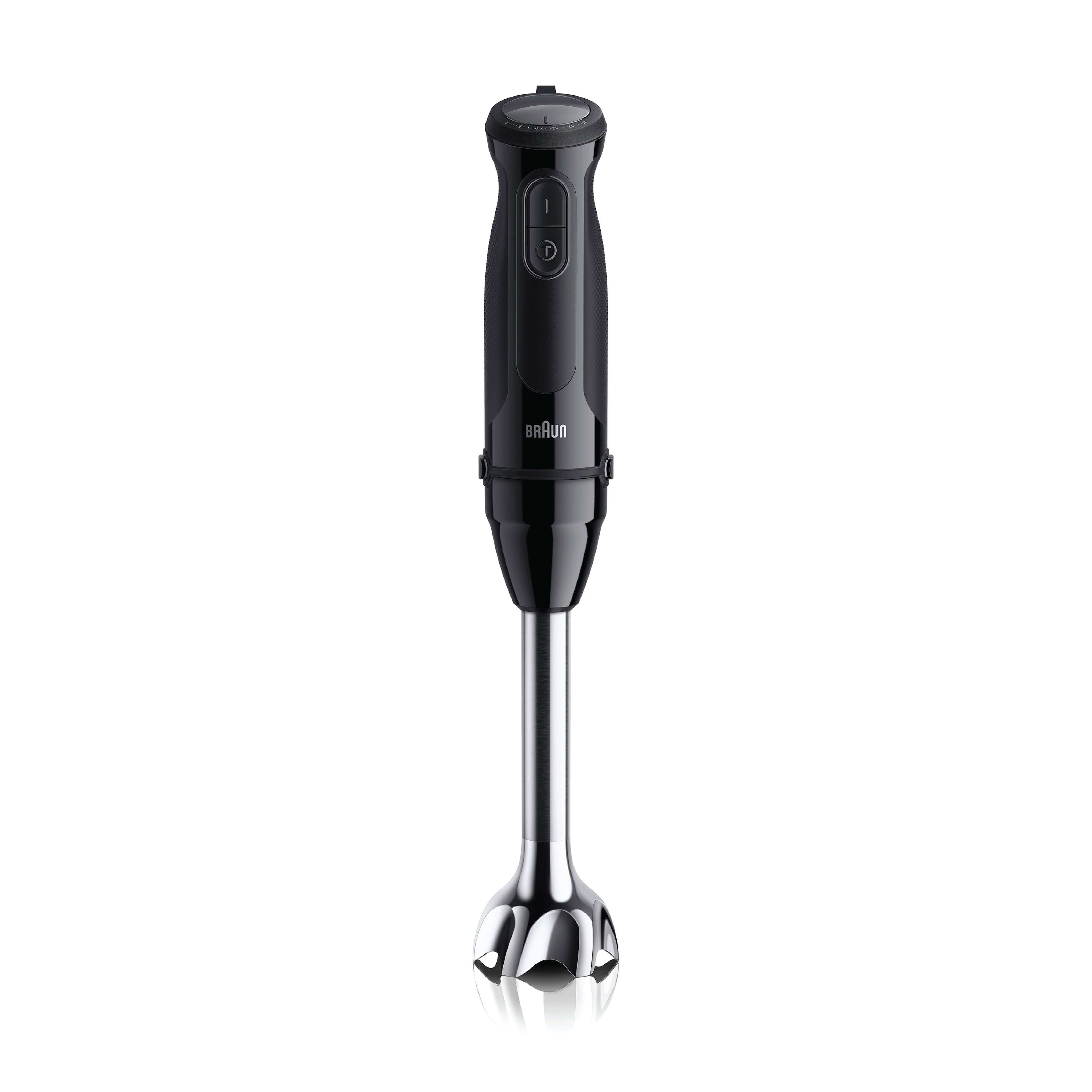 Braun - MultiQuick 5 Vario 21 Speed Hand Blender with Whisk & Mini Food Chopper, 500W - Black