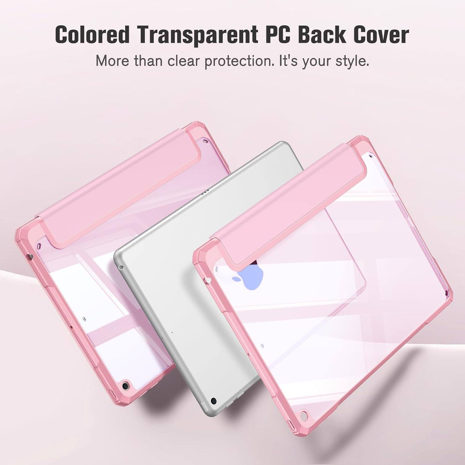Colored Transparent PC Back Cover  
More than clear protection. It's your style.