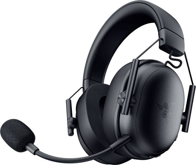 Razer - BlackShark V3 X Hyperspeed Wireless Over-the-Ear Gaming Headset for PC, Mac, Playstation, Nintendo Switch, Smartphone - Black