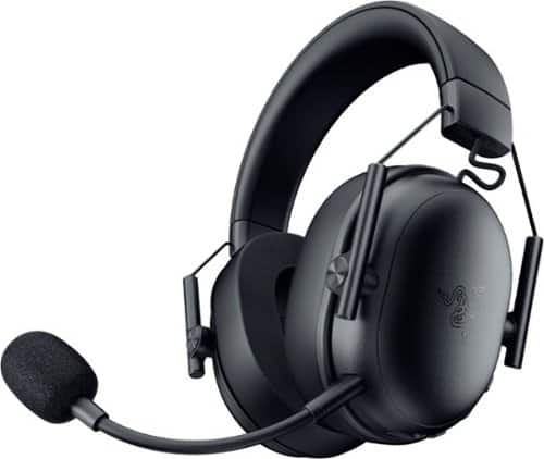 Razer - BlackShark V3 X Hyperspeed Wireless Over-the-Ear Gaming Headset for PC, Mac, Playstation, Nintendo Switch, Smartphone - Black