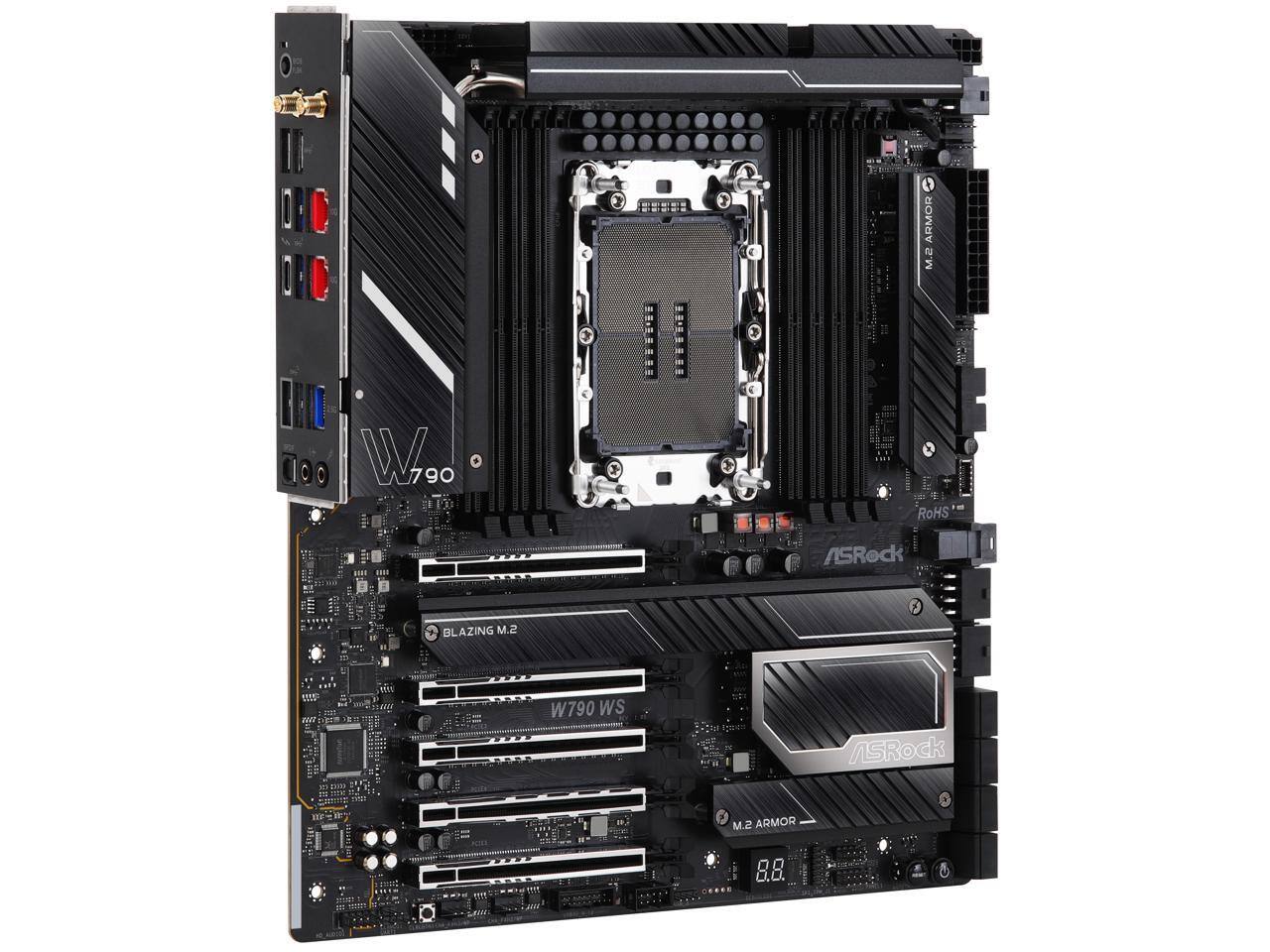 W790 to E1 in i 1 ARMOR M.2 RoHS L ASRock BLAZING M.2 EE W790 WS ASRock S.M ARMOR 8.8