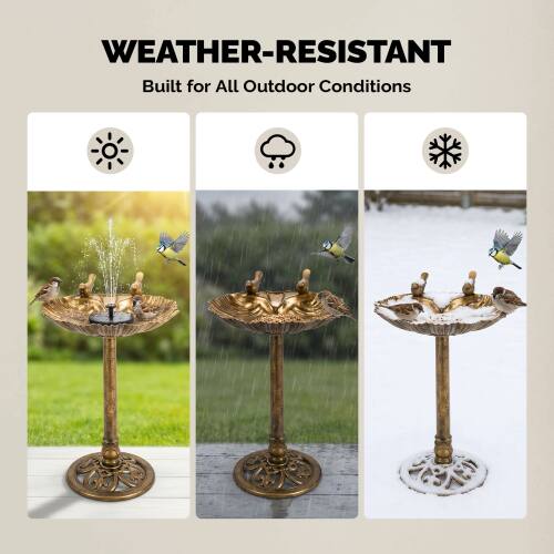 WEATHER-RESISTANT  
Built for All Outdoor Conditions