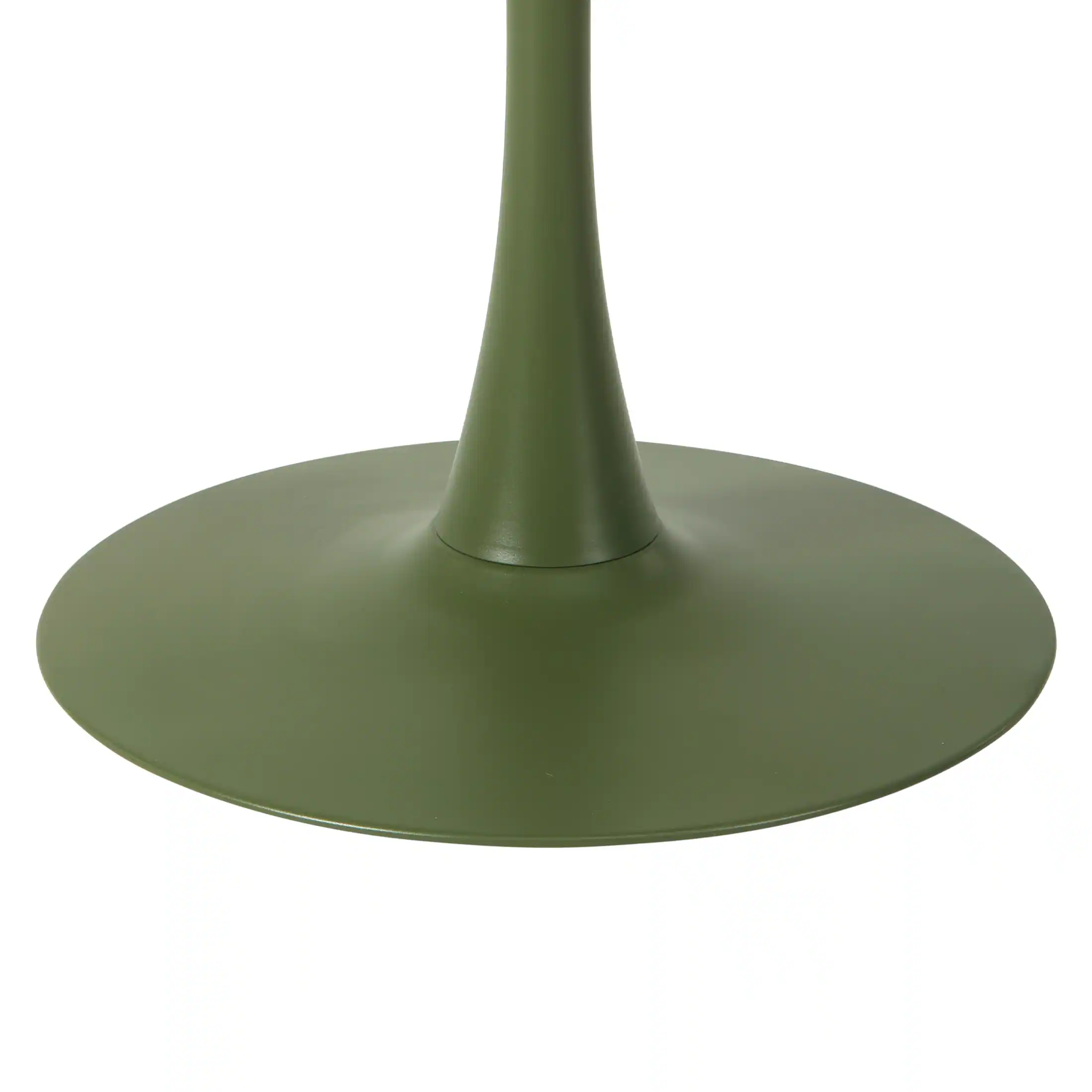 Alt View 1. WestinTrends - WestinTrends Playa 31.5" Round Outdoor Indoor Metal Cocktail Dining Table - Olive Green.
