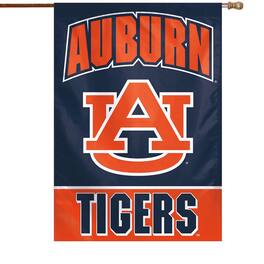 WinCraft - Auburn Tigers 28" x 40" Primary Logo Single-Sided Vertical Banner - Multicolor