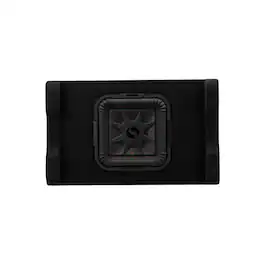 KICKER - 53PL7TDF10 PL7TDF Powered Down-Firing 10" Enclosure - Black/Gray