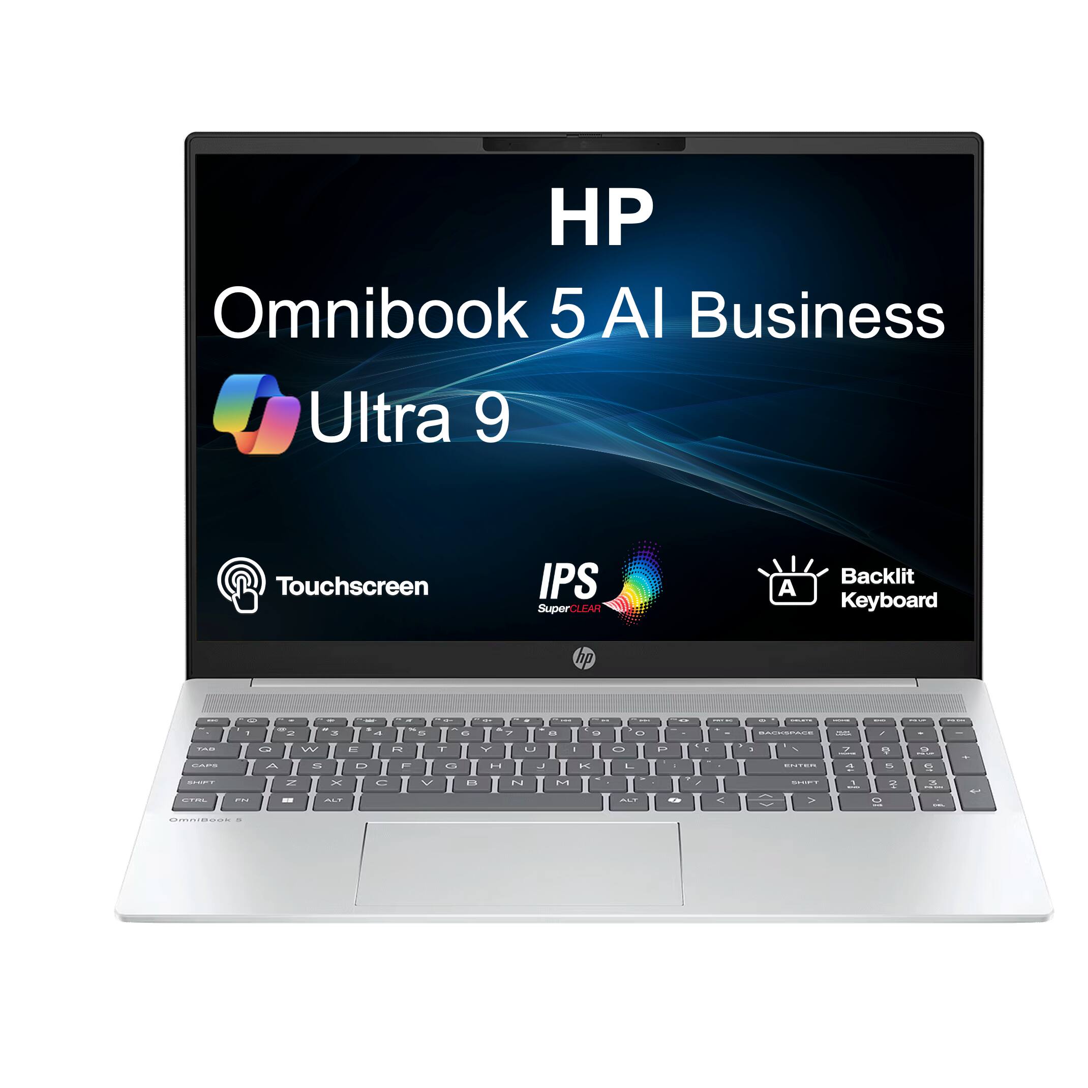 HP Omnibook 5 AI Business Ultra 9 Touchscreen IPS SuperCLEAR A Backlit Keyboard