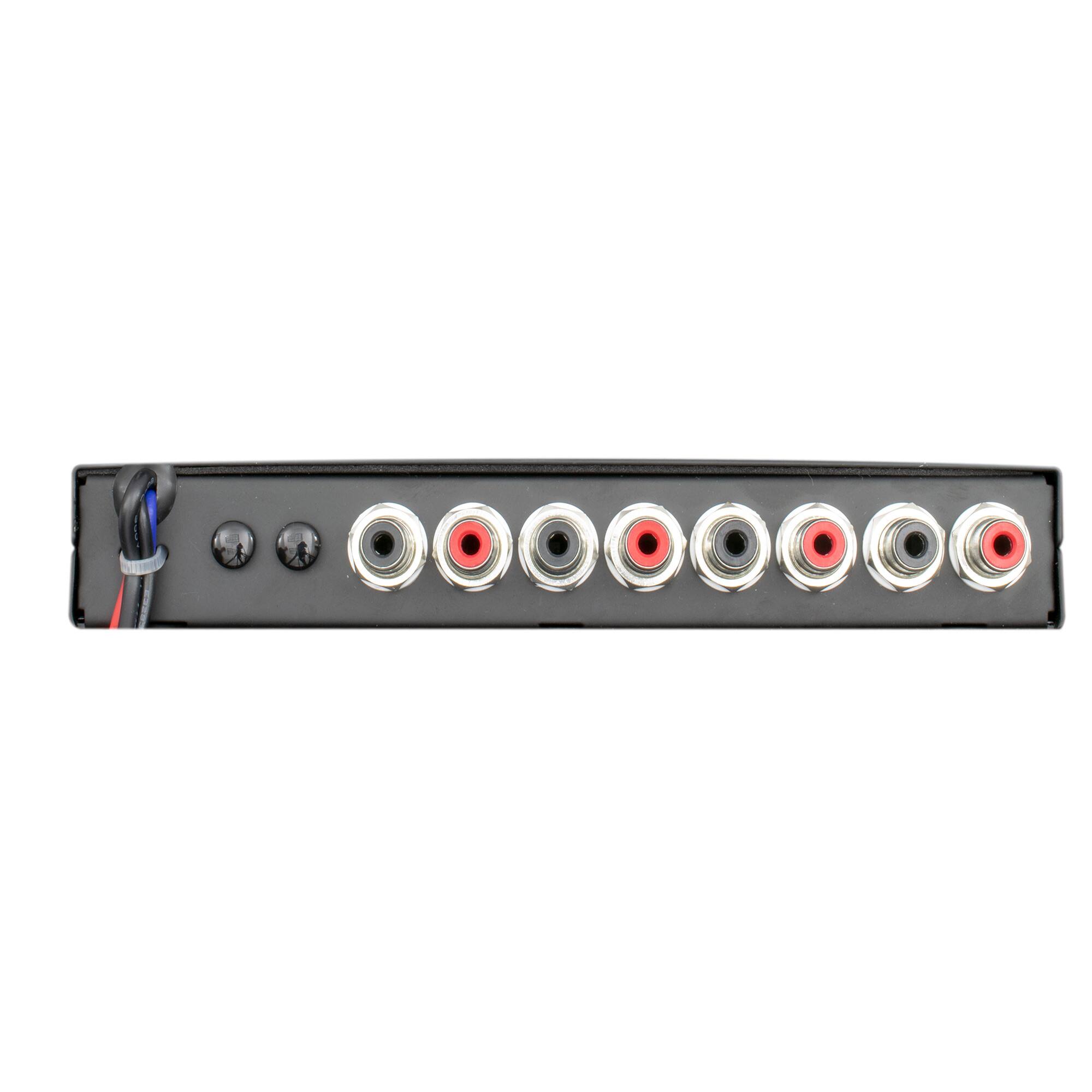 Alt View 2. Wet Sounds - Wet Sounds WS-420BT 4-Band Parametric EQ with Bluetooth Three Zone Control - Black/Gray.