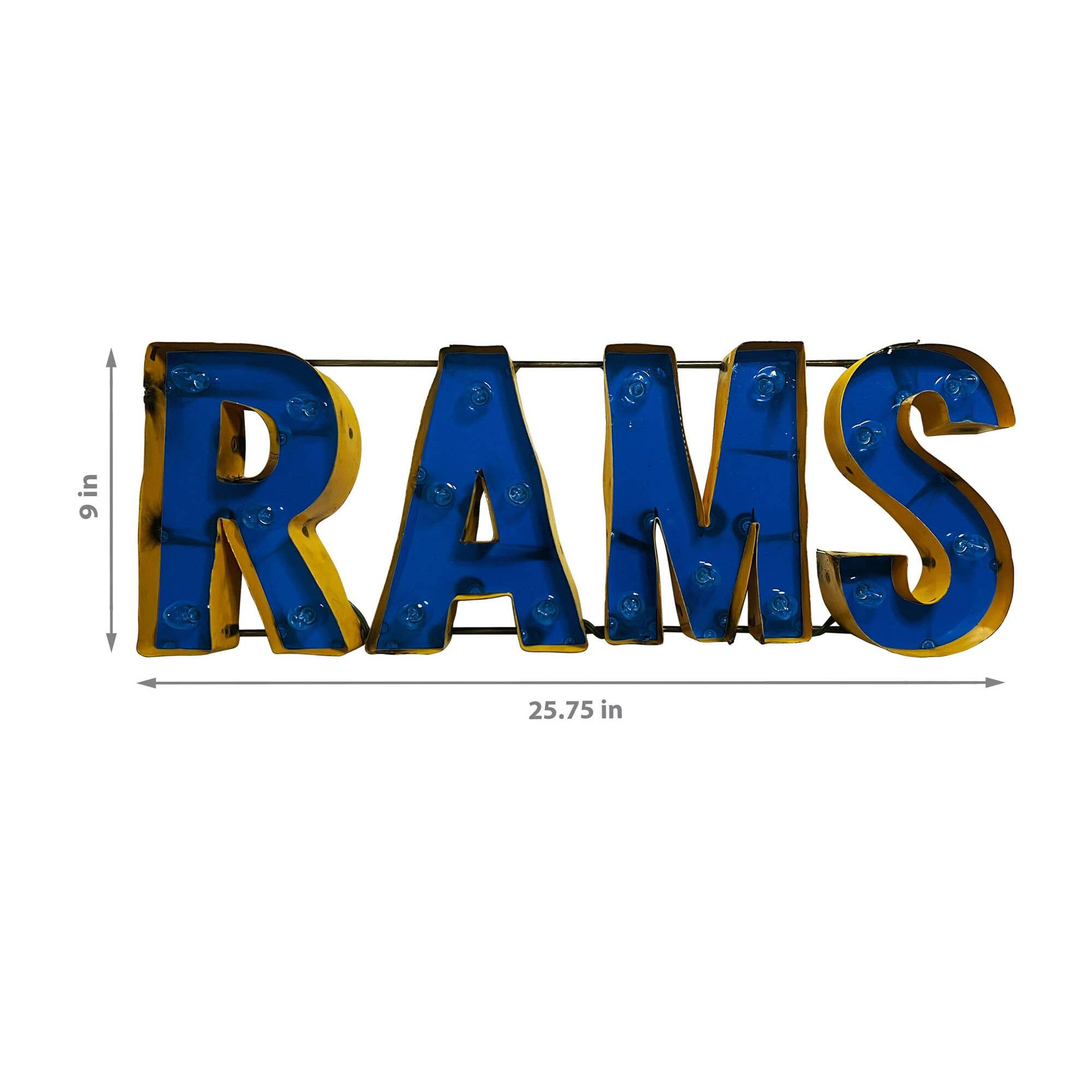 RAMS

9 in

25.75 in