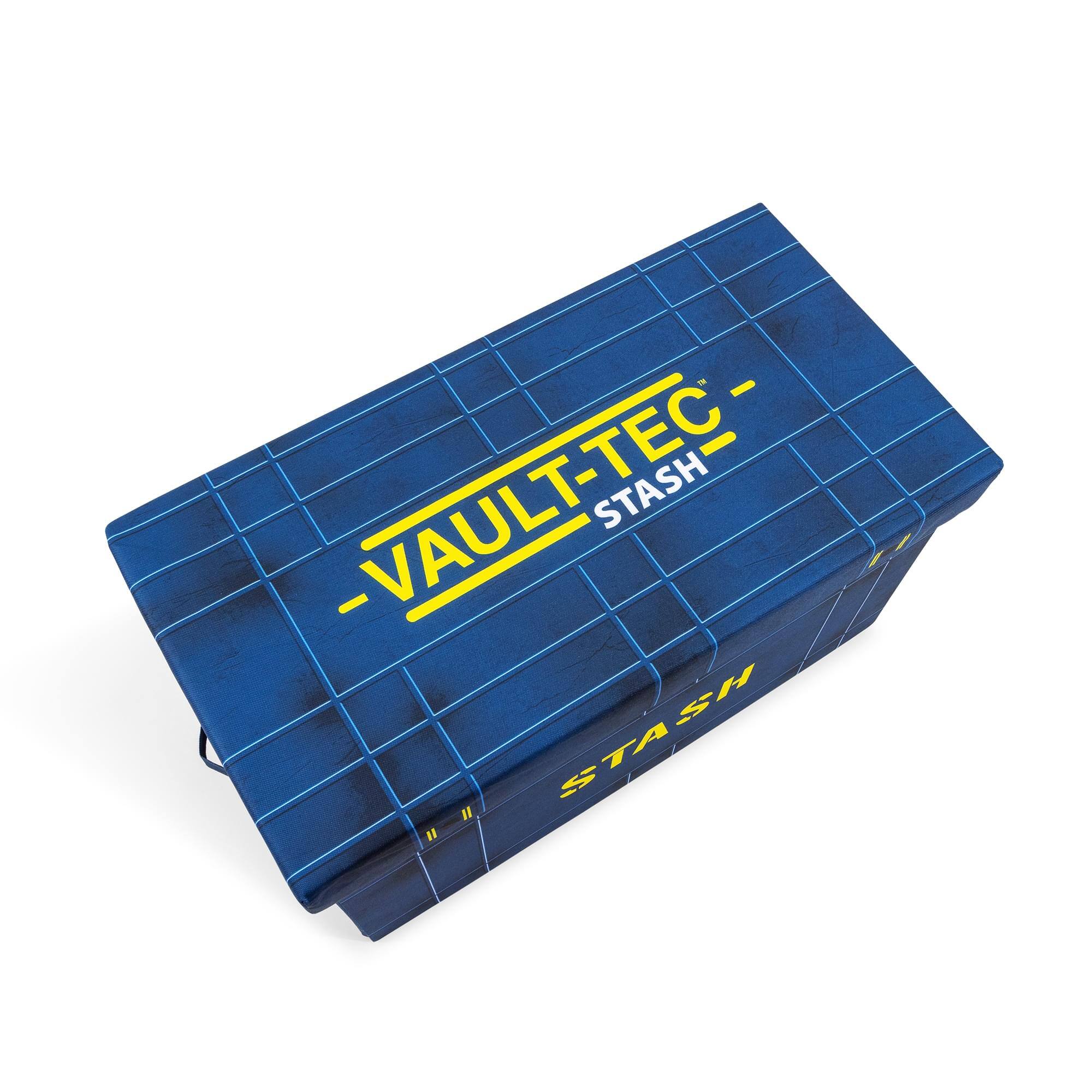 Toynk Fallout 76 Vault Tec Fabric Storage Bin | 24 x 12 Inches