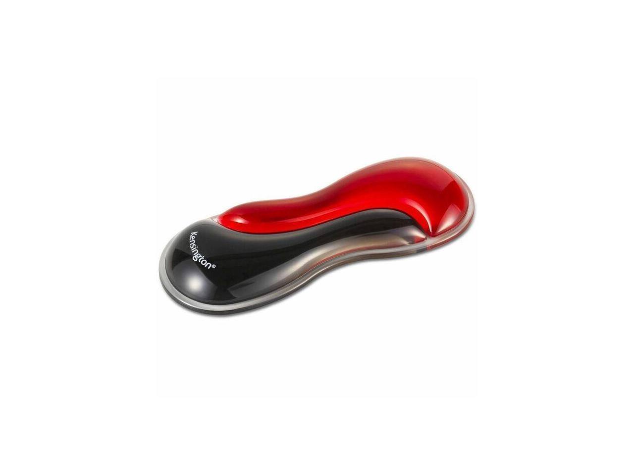 Alt View 7. Kensington - Kensington Slim Duo Gel Wrist Rest - Ergonomic Support for Mice/Trackballs, Red - Red and Black.