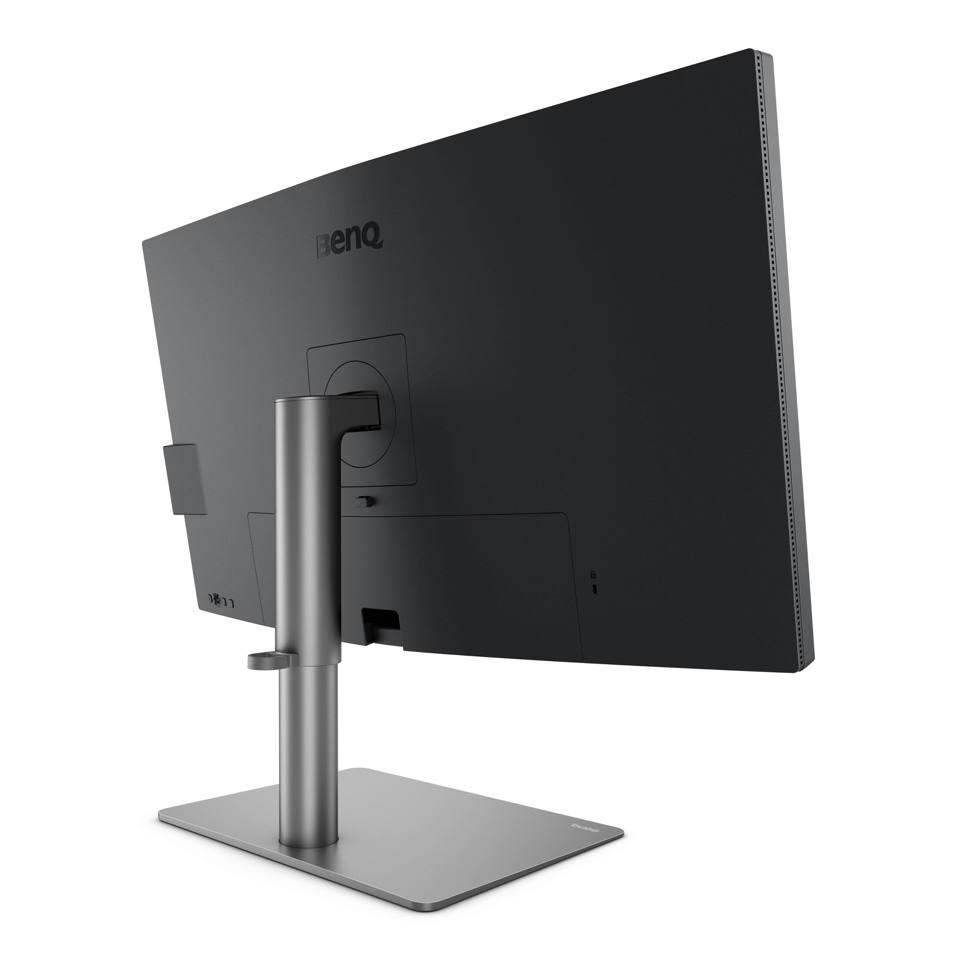 Alt View 1. BenQ - AQCOLOR PD3225U 31.5" IPS Black LED 4K P3 Mac Compatible Monitor (HDMI/DP/Thunderbolt 3 85W) - Metallic gray.