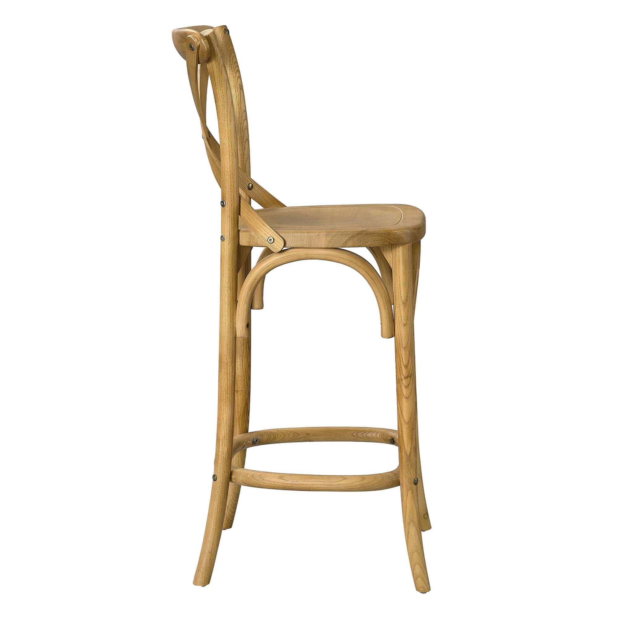 Alt View 2. Modway - Gear Counter Stool by Modway - Brown.