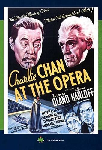 Front. Charlie Chan At The Opera   - DVD.