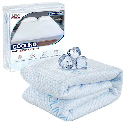 6 Sizes Available
LDC - LUXE DECOR COLLECTION
COOLING
MATTRESS PROTECTOR
- Cooling Fabric
- Waterproof
- Skin Friendly
- Dust Protection
Dust Protection
Skin Friendly Fabric
Waterproof
Cooling