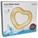 Gold Glitter Heart Pool Float CoCoNut FLOAT COcONaL | 48" 40" CocoNut FLOAF Quick Fill Inflate Valve 8+ ages