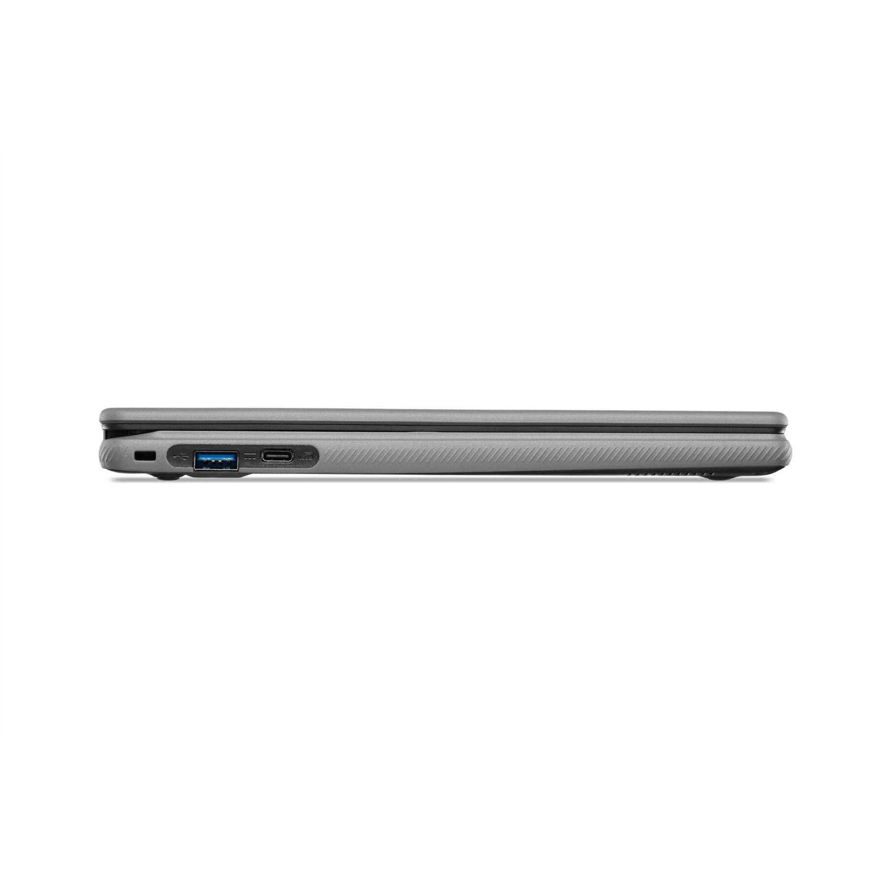 Alt View 3. Acer - Acer 311 R725T-808B 11.6" Touchscreen Chromebook MT8 8GB 64GB eMMC ChromeOS - Black.