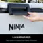 NINJA Lockable latch Easy-close, one-handed latch seals lid securely.