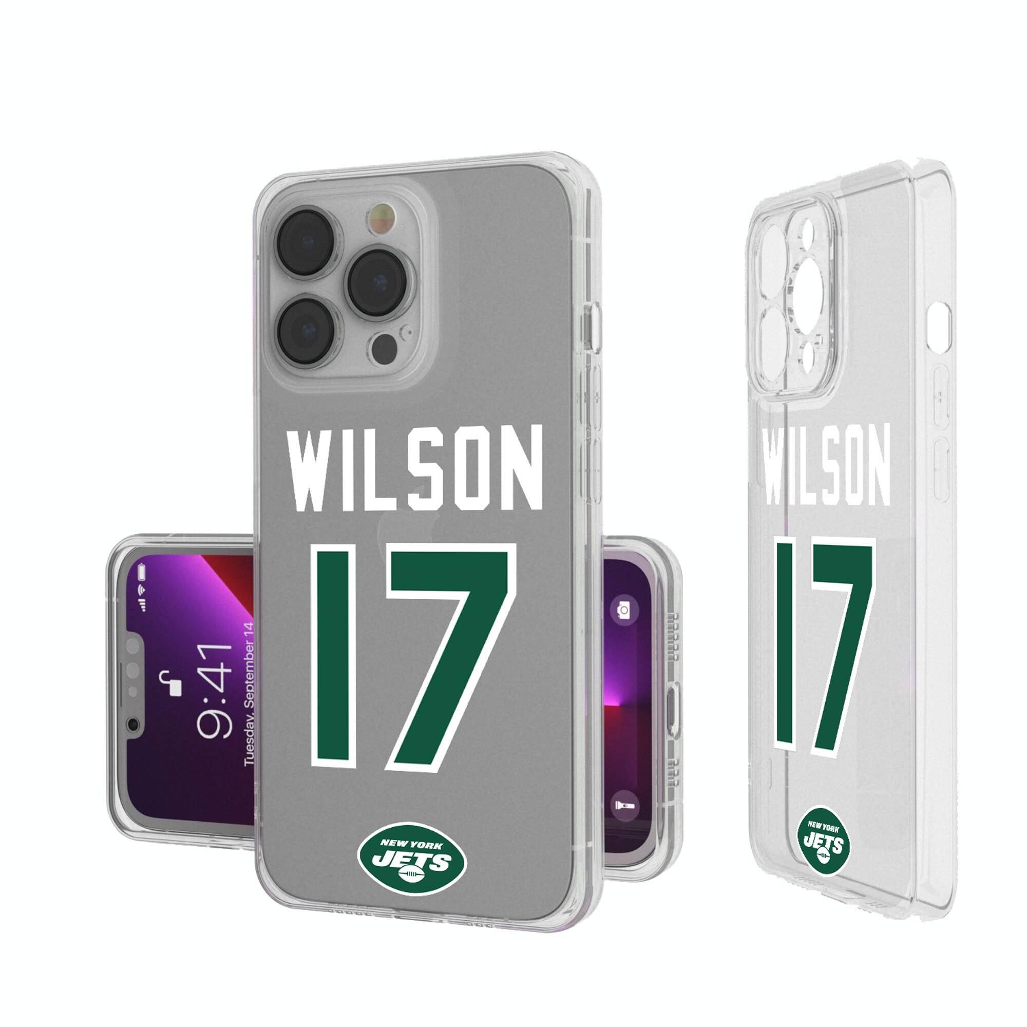 Keyscaper - NFL - New York Jets - Garrett iPhone Clear Case - 16e - Multicolor